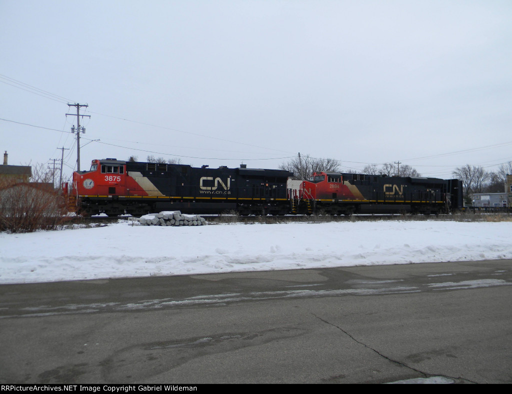 CN 3875 & CN 2894